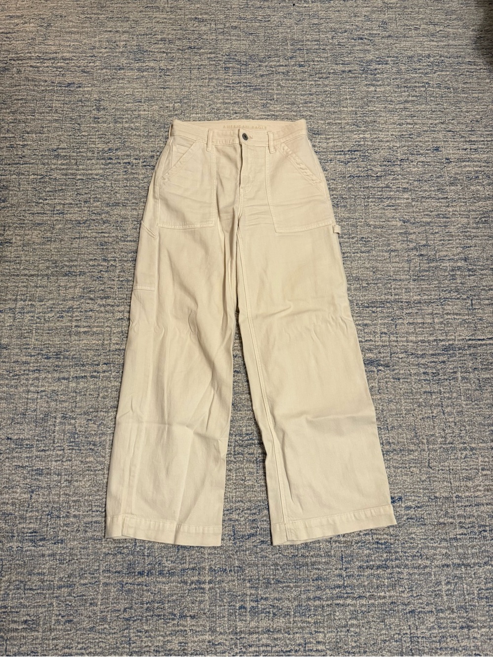 American Eagle Outfitters Cream Casual Pants